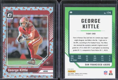 George Kittle 2024 Panini Donruss Optic