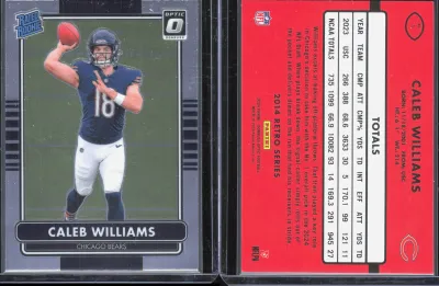 Caleb Williams 2024 Panini Donruss Optic