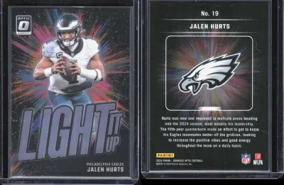 Jalen Hurts 2024 Panini Donruss Optic