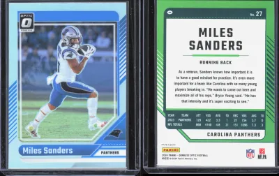 Miles Sanders — 2024 Panini Donruss Optic Holo