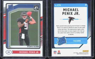 Michael Penix Jr. 2024 Panini Donruss Optic
