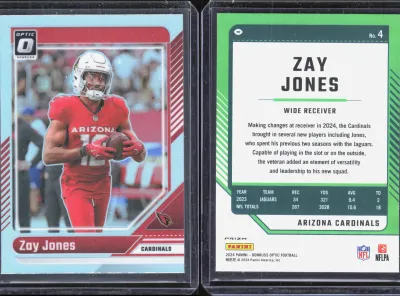 Zay Jones — 2024 Panini Donruss Optic Holo