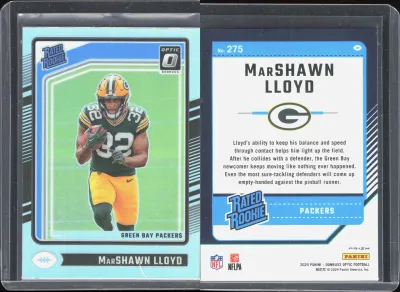 MarShawn Lloyd — 2024 Panini Donruss Optic Holo