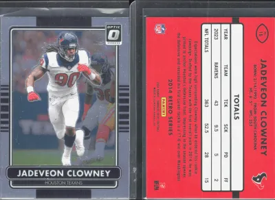 Jadeveon Clowney — 2014 Panini Donruss Optic