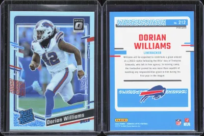 Dorian Williams — 2023 Panini Donruss Optic Holo