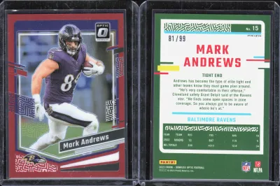 Mark Andrews — 2023 Panini Donruss Optic Red