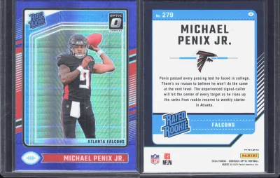 Michael Penix Jr. 2024 Panini Donruss Optic