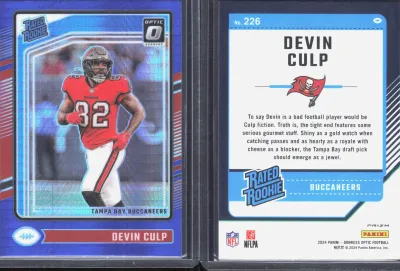 Devin Culp — 2024 Panini Donruss Optic Holo