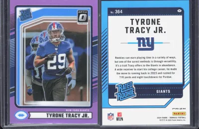 Tyrone Tracy Jr. 2024 Panini Donruss Optic