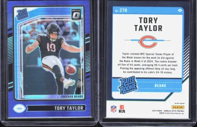 Tory Taylor card