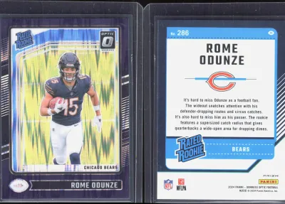 Rome Odunze 2024 Panini Donruss Optic
