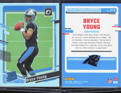 Bryce Young 2023 Panini Donruss Optic