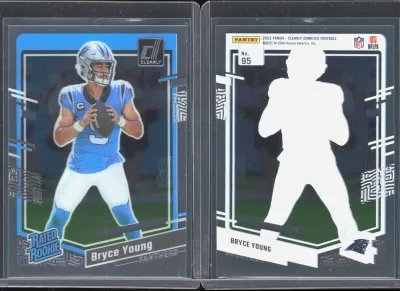 Bryce Young 2023 Panini Clearly Donruss Football