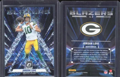 Jordan Love 2023 Panini Donruss Optic
