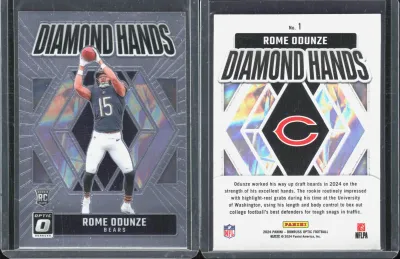 Rome Odunze 2024 Panini Donruss Optic