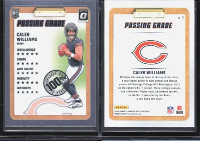 Caleb Williams 2024 Panini Donruss Optic