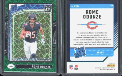 Rome Odunze 2024 Panini Donruss Optic
