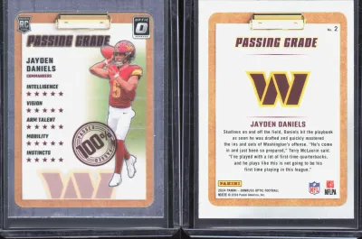 Jayden Daniels 2024 Panini Donruss Optic