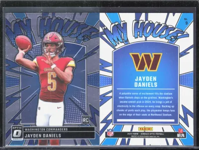Jayden Daniels 2024 Panini Donruss Optic