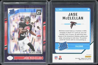 Jase McClellan 2024 Panini Donruss Optic