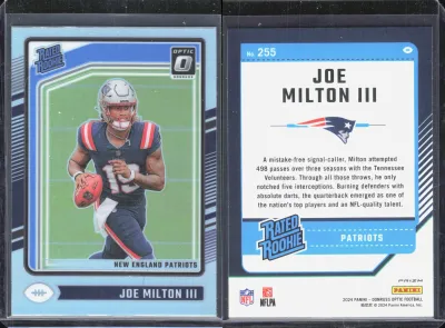 Joe Milton III card