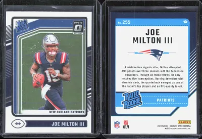Joe Milton III 2024 Panini Donruss Optic