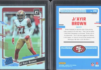 Ji'Ayir Brown — 2023 Panini Donruss Optic Holo