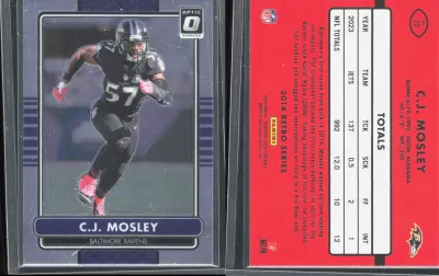C.J. Mosley — 2024 Panini Donruss Optic