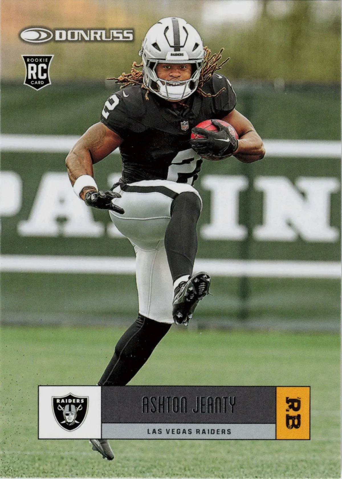 Ashton Jeanty 2025 Panini Donruss