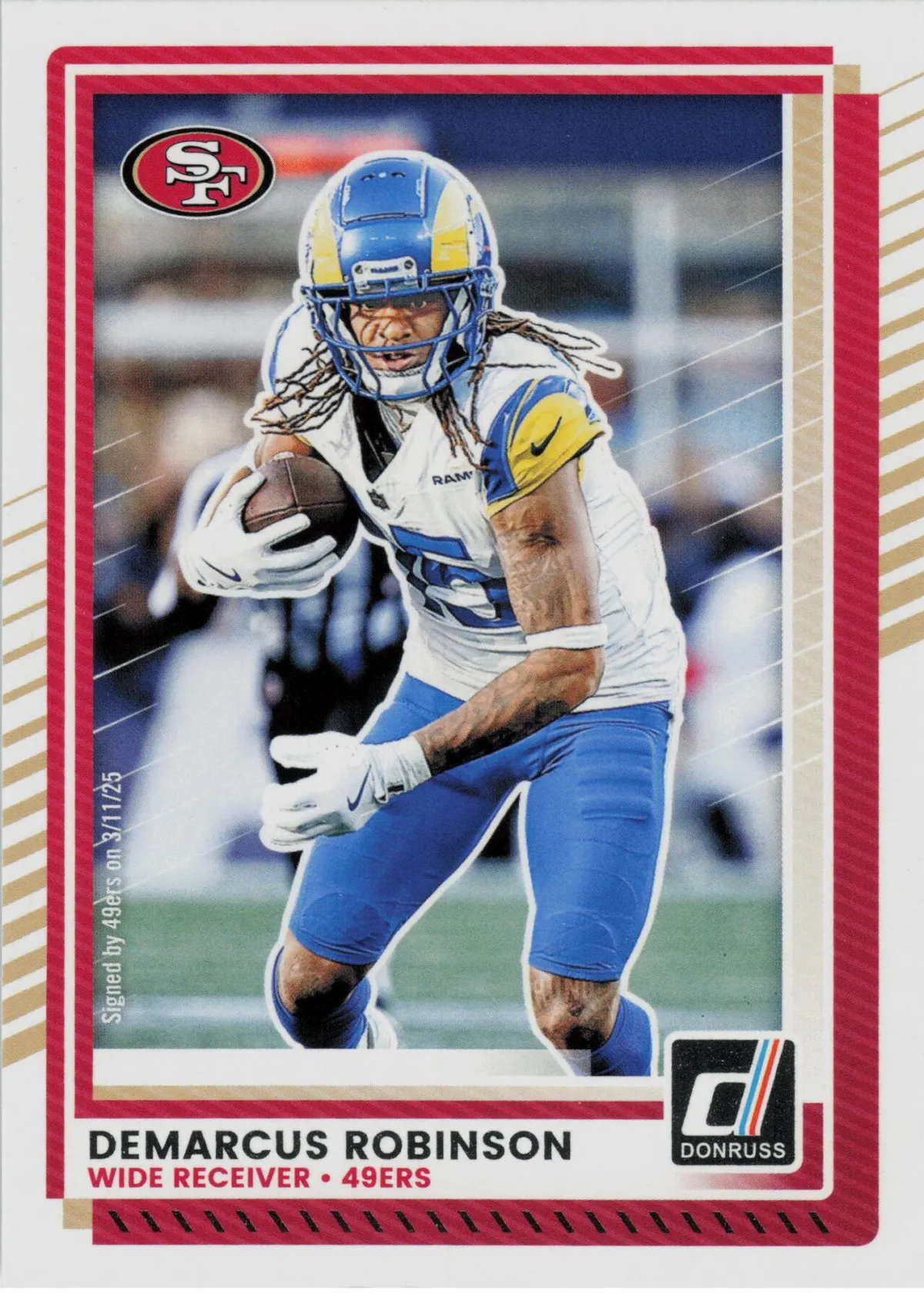 Demarcus Robinson card