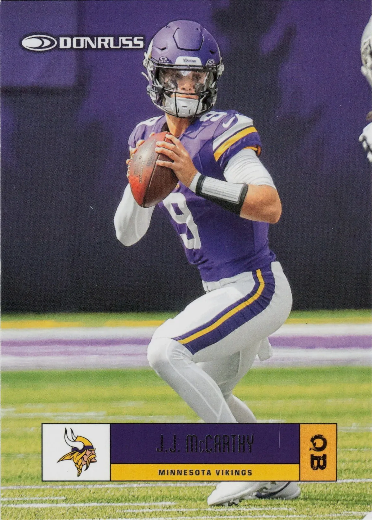 J.J. McCarthy 2025 Panini Donruss