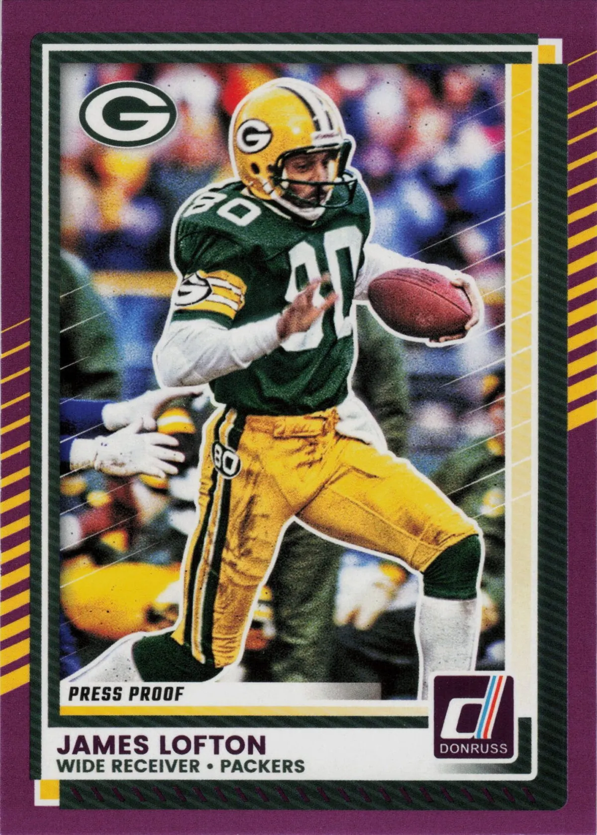 James Lofton card