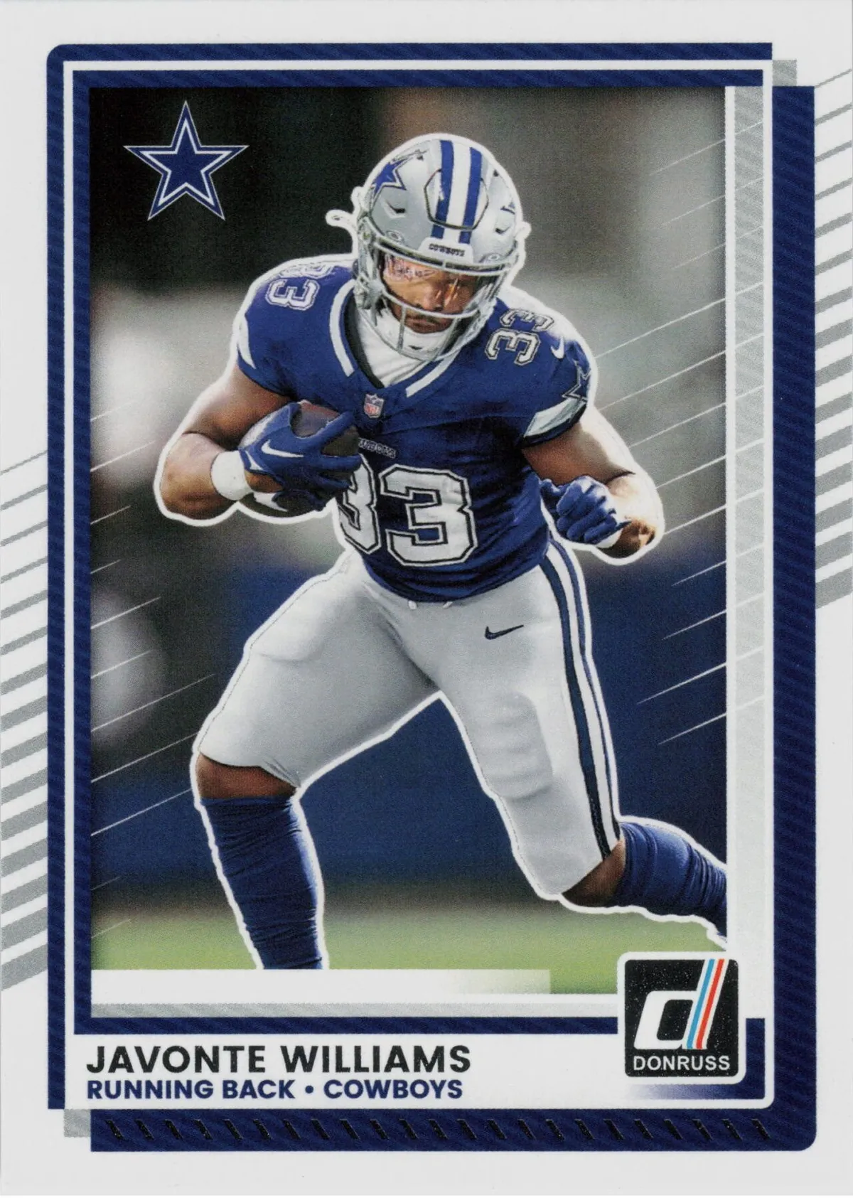 Javonte Williams 2025 Panini Donruss
