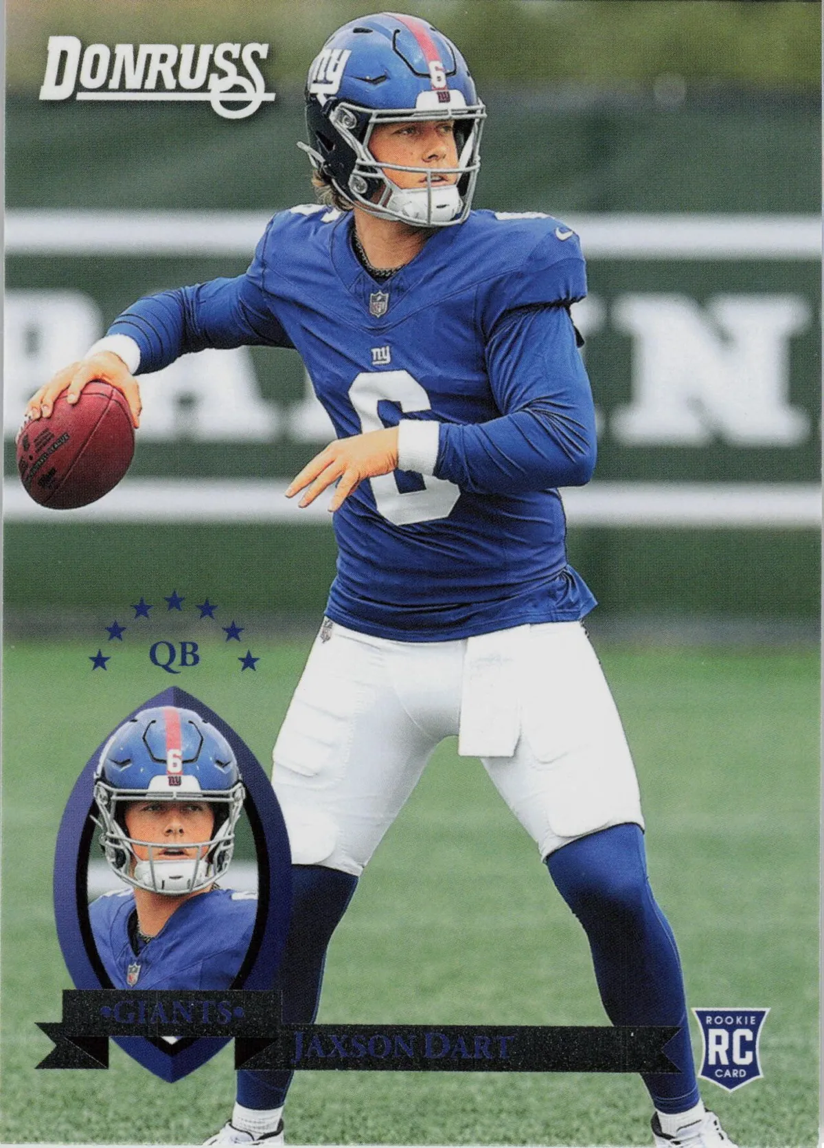 Jaxson Dart 2025 Panini Donruss
