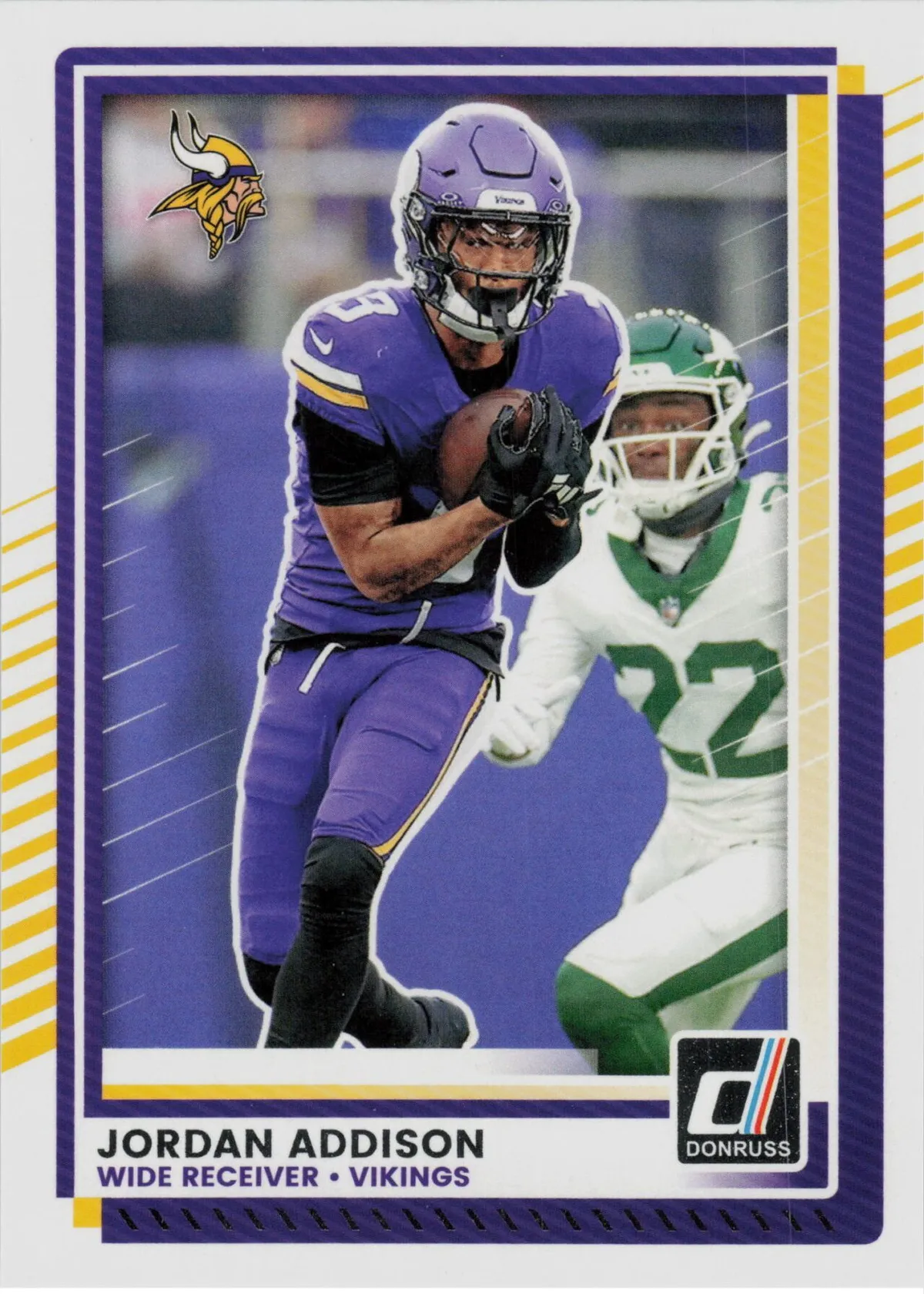Jordan Addison 2025 Panini Donruss