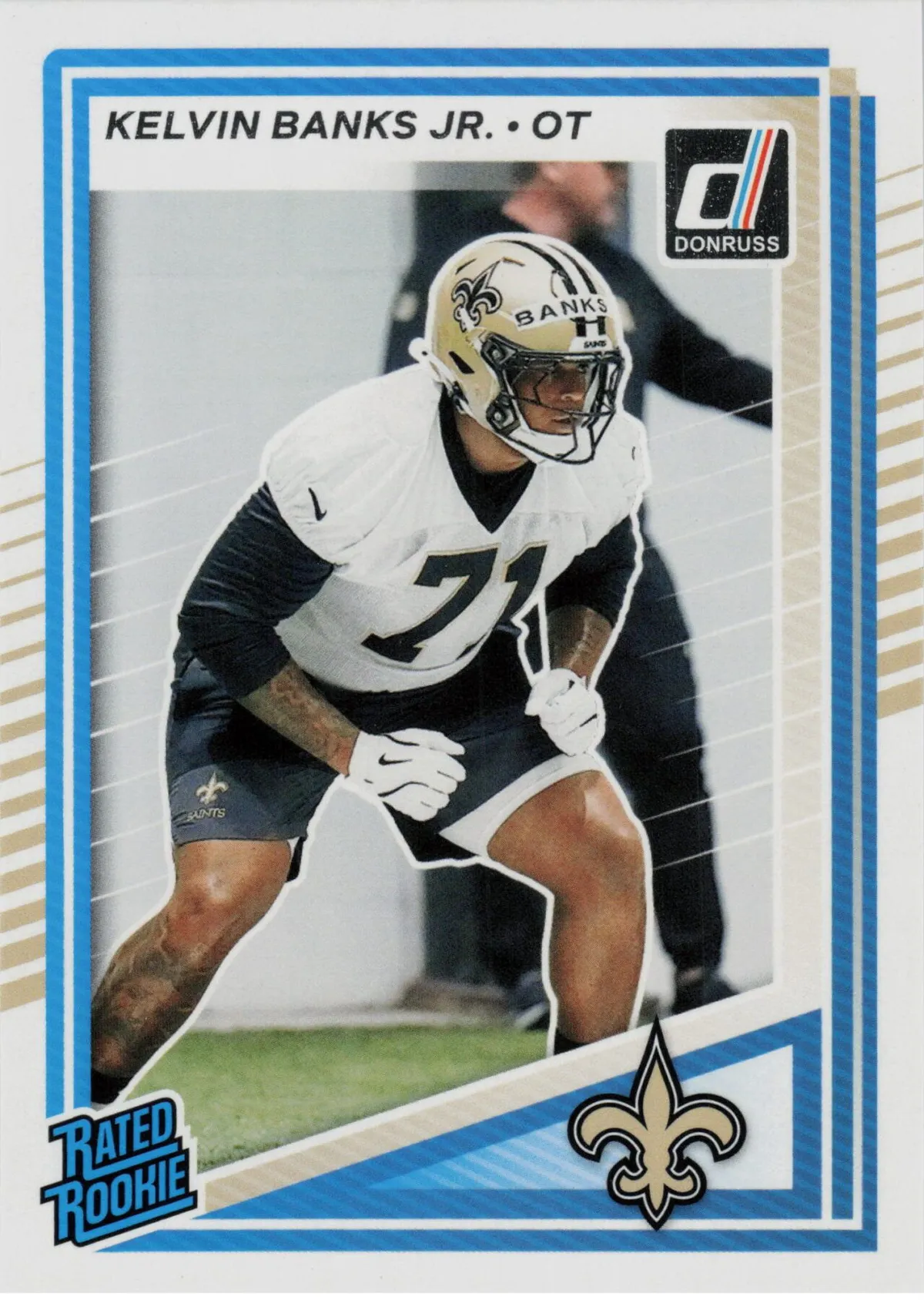 Kelvin Banks Jr 2025 Panini Donruss
