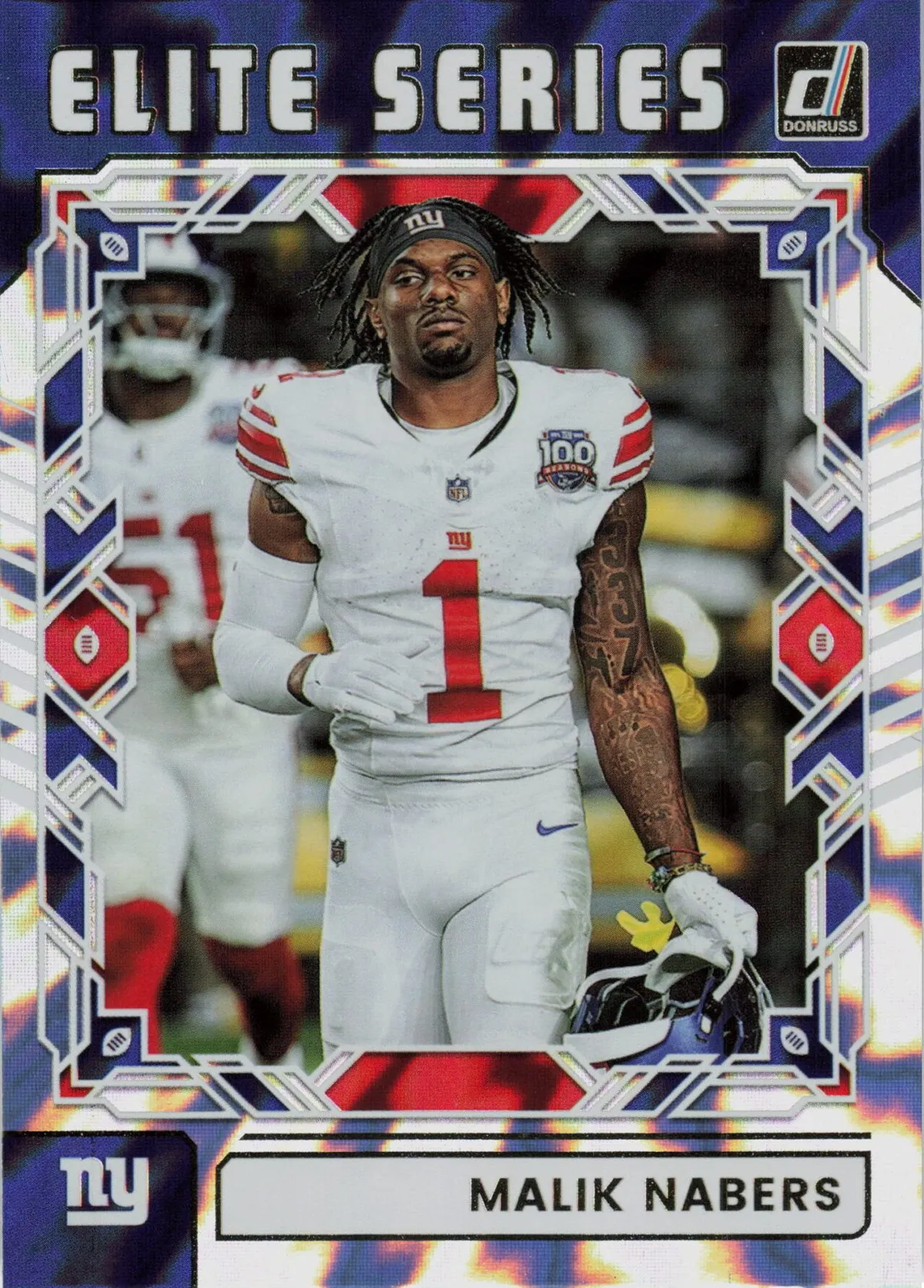 Malik Nabers 2025 Panini Donruss