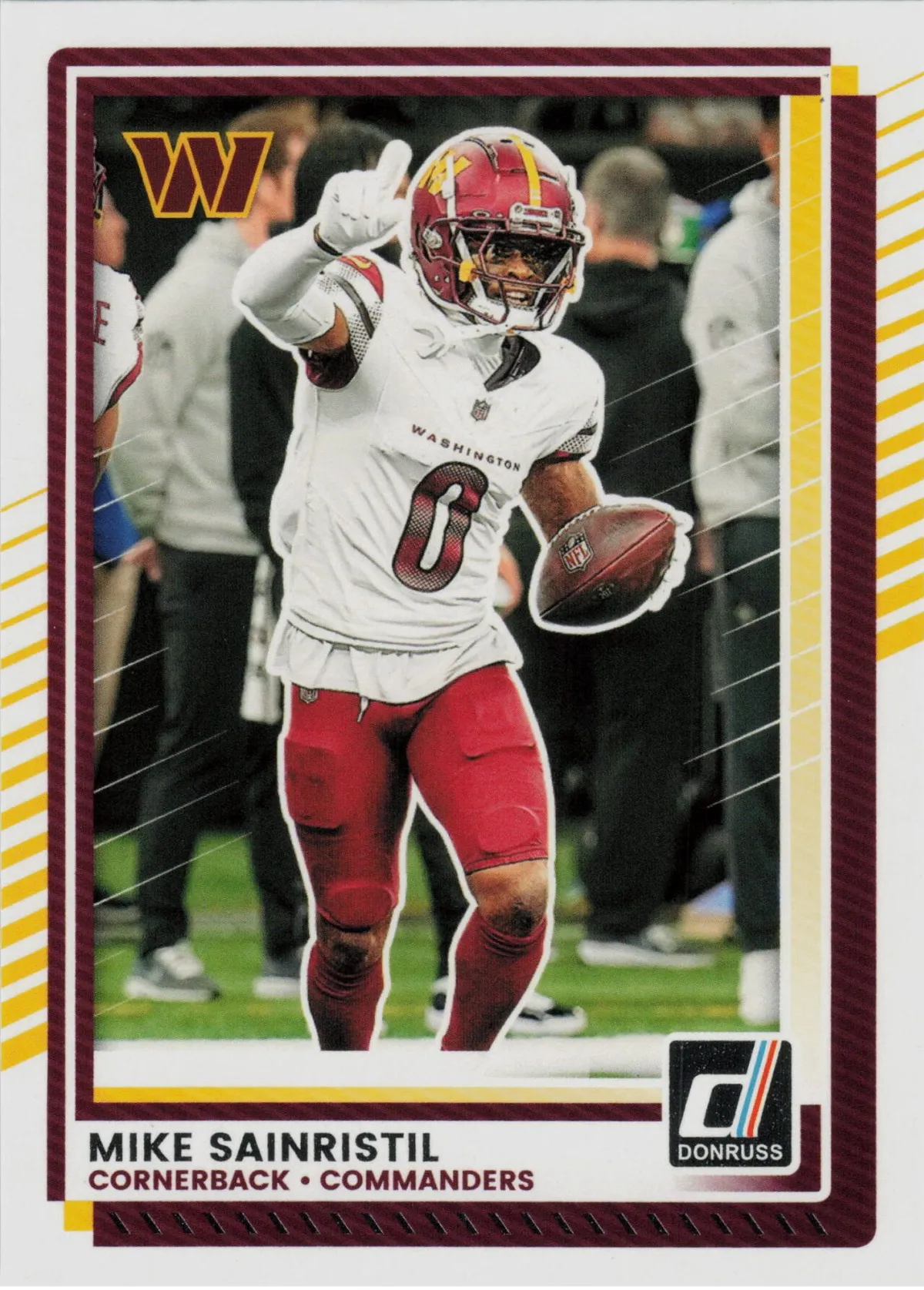Mike Sainristil card