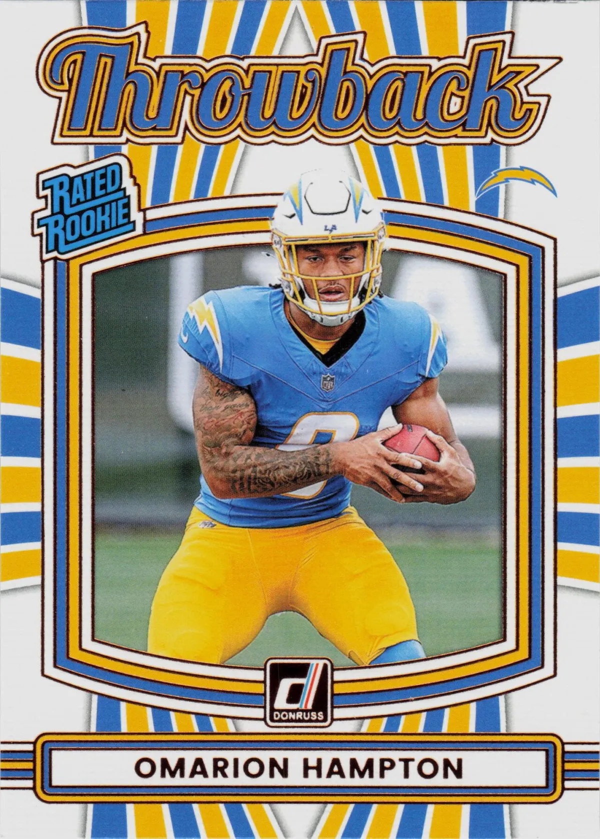 Omarion Hampton 2025 Panini Donruss