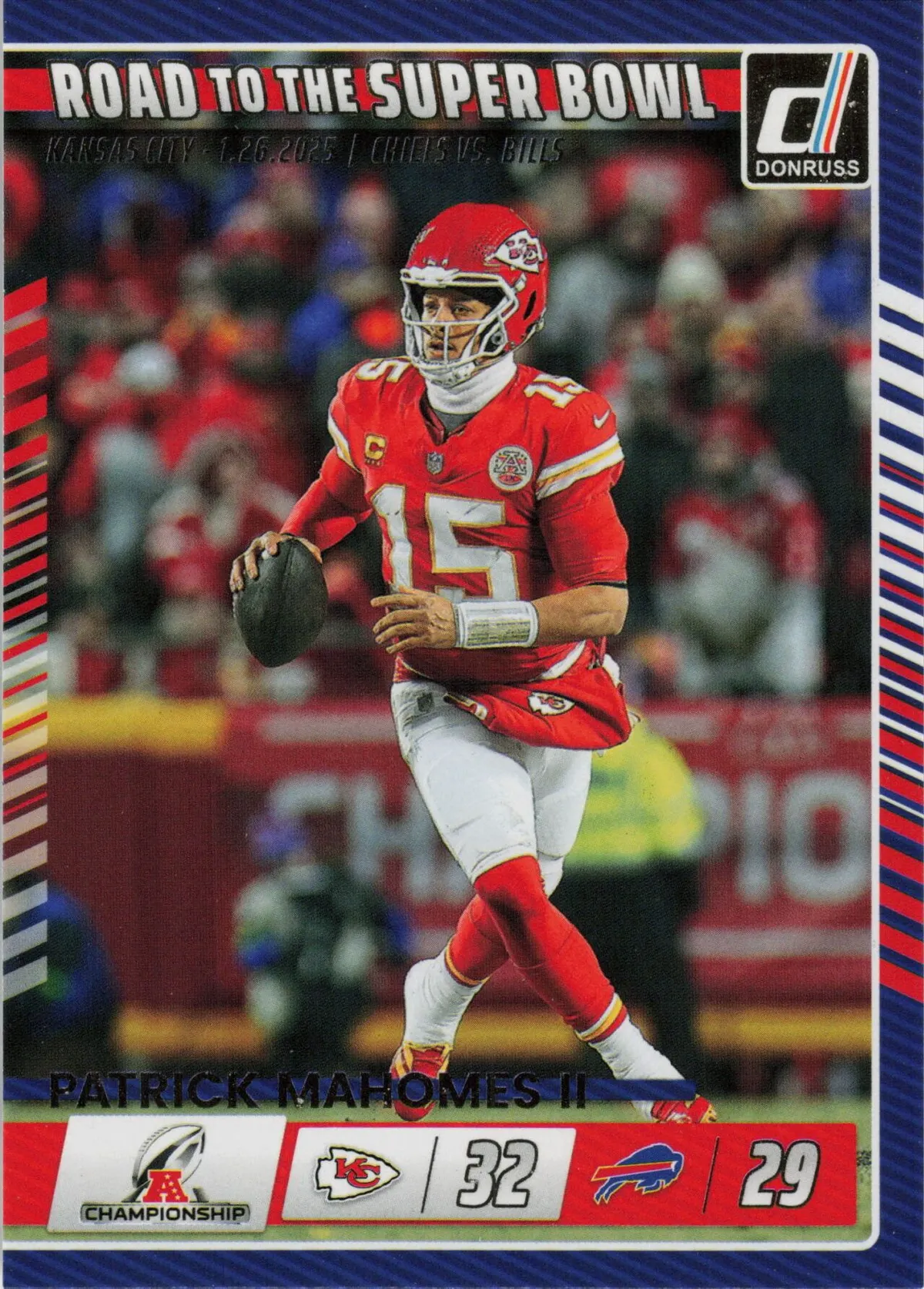 Patrick Mahomes Ii 2025 Panini Donruss