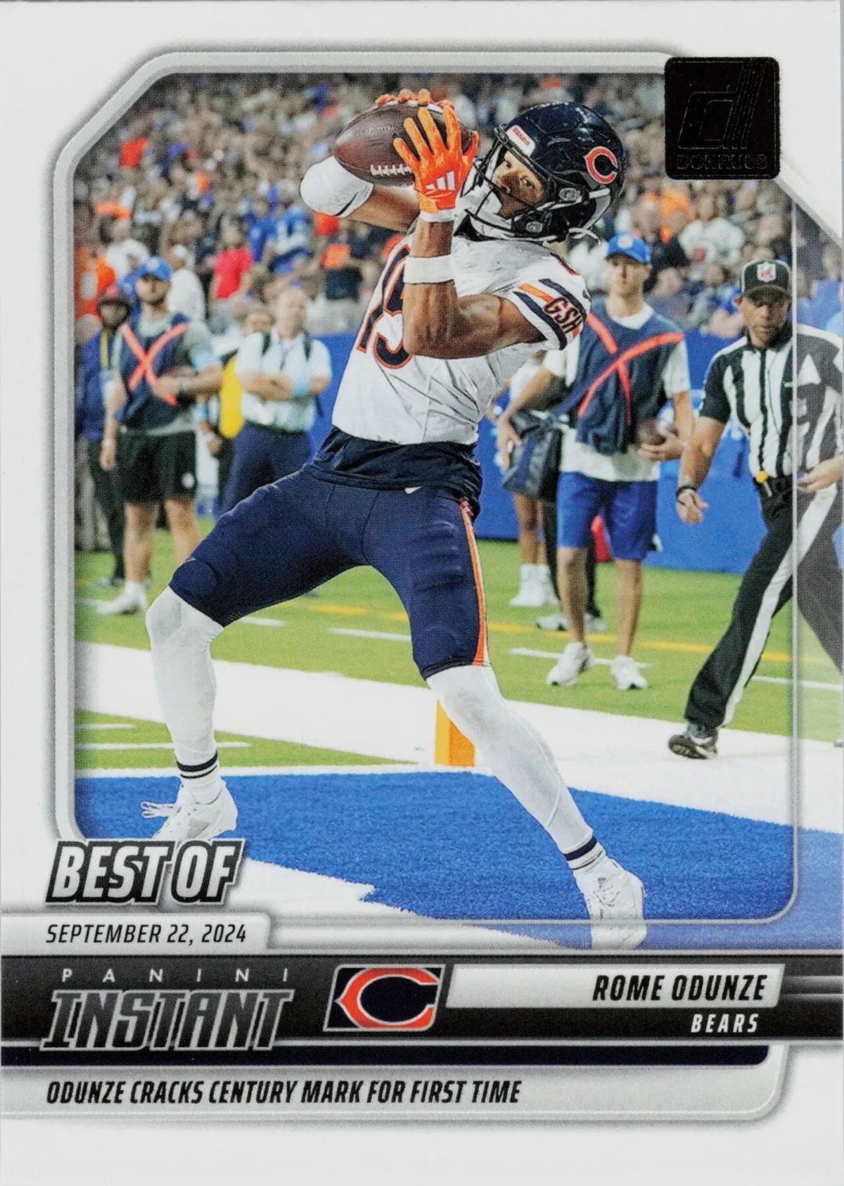 Rome Odunze 2025 Panini Donruss