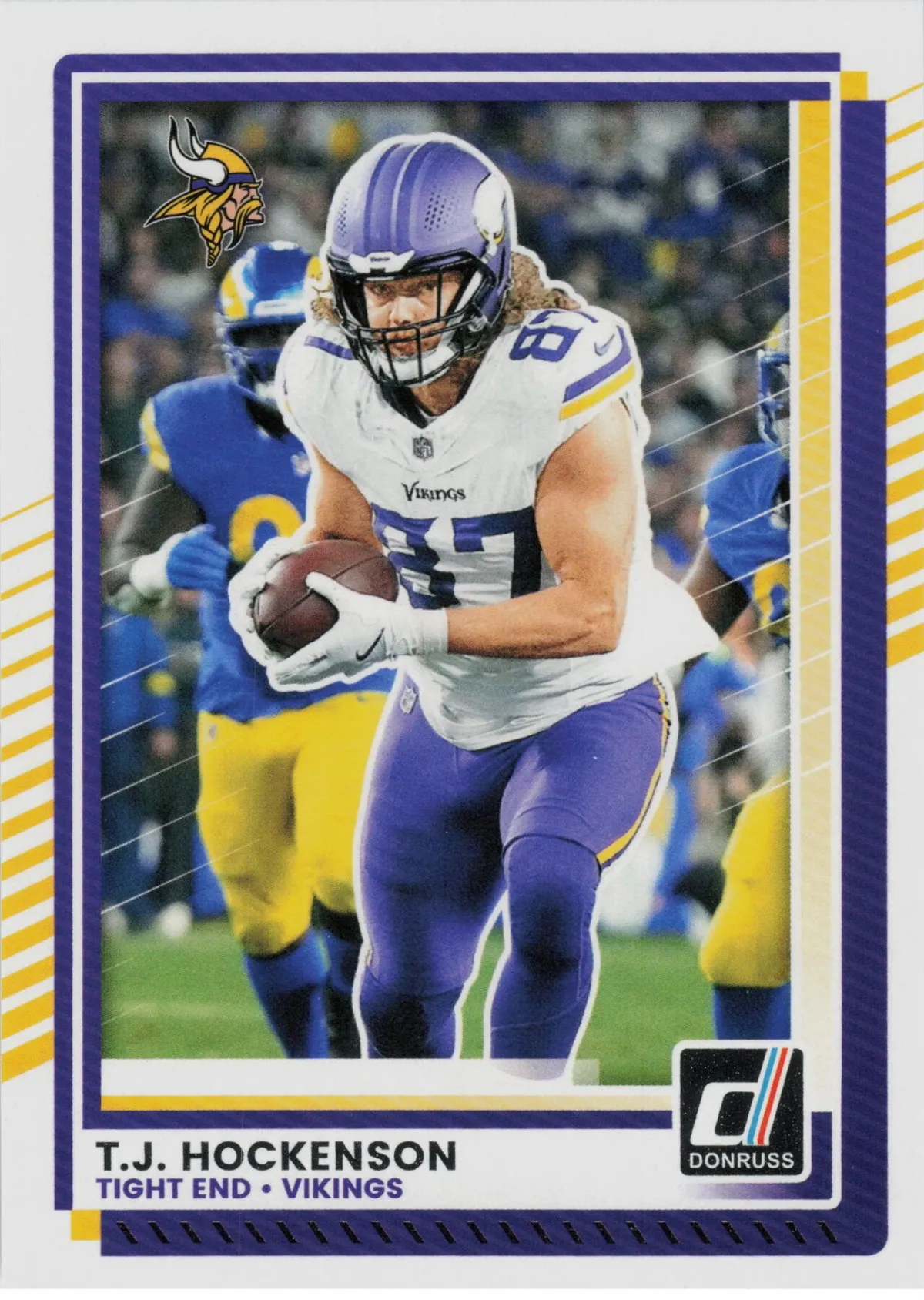 T J Hockenson 2025 Panini Donruss