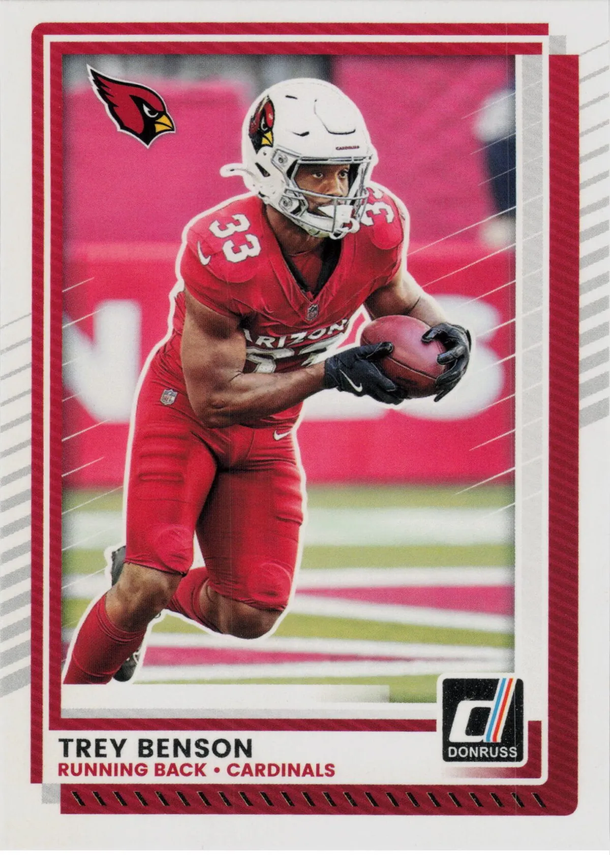 Trey Benson 2025 Panini Donruss