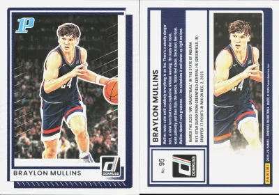 Braylon Mullins — 2025 Panini Donruss