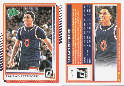 Tahaad Pettiford card