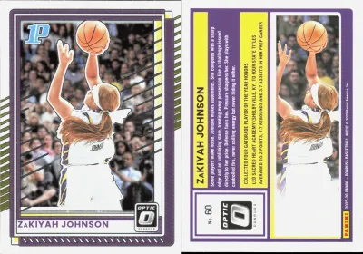 Zakiyah Johnson — 2025 Panini Donruss