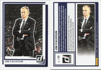 Jim Calhoun card