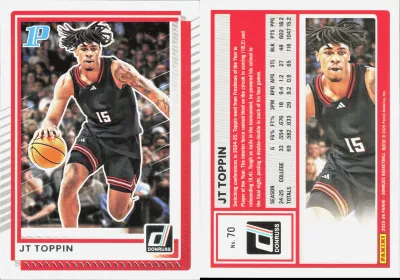 JT Toppin 2025 Panini Donruss