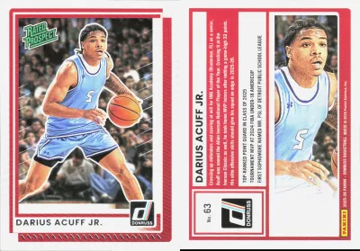 Darius Acuff Jr. card