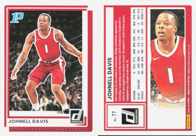 Johnell Davis — 2025 Panini Donruss